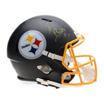 Ben Roethlisberger // Pittsburgh Steelers // Autographed Football Helmet