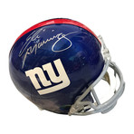 Eli Manning // Autographed Football Helmet