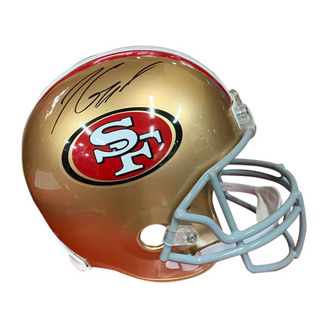 Jimmy Garoppolo // San Francisco 49ers // Autographed Football Helmet