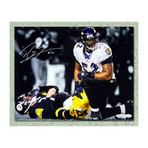 Ray Lewis // Baltimore Ravens // Autographed Photo