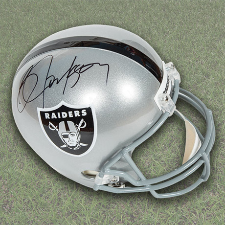 Bo Jackson // Oakland Raiders // Autographed Football Helmet