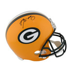 Aaron Rodgers // Green Bay Packers // Autographed Football Helmet