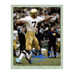 Joe Theismann // Notre Dame Fighting Irish // Autographed NCAA Photo // 8x10
