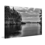 Sail Away // Painting Print on Wrapped Canvas (12"W x 8"H x 1.5"D)