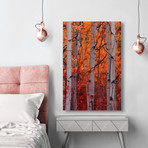 Autumn Splendor // Painting Print on Wrapped Canvas (8"W x 12"H x 1.5"D)