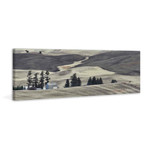 Idyllic Farm // Painting Print on Wrapped Canvas (15"W x 5"H x 1.5"D)