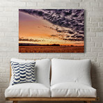 Slice of Summer Heaven // Painting Print on Wrapped Canvas (12"W x 8"H x 1.5"D)