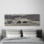 Idyllic Farm // Painting Print on Wrapped Canvas (15"W x 5"H x 1.5"D)
