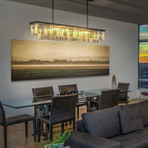 Sauvie Island Serenity // Painting Print on Wrapped Canvas (15"W x 5"H x 1.5"D)