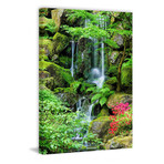 Heavenly Falls // Painting Print on Wrapped Canvas (8"W x 12"H x 1.5"D)
