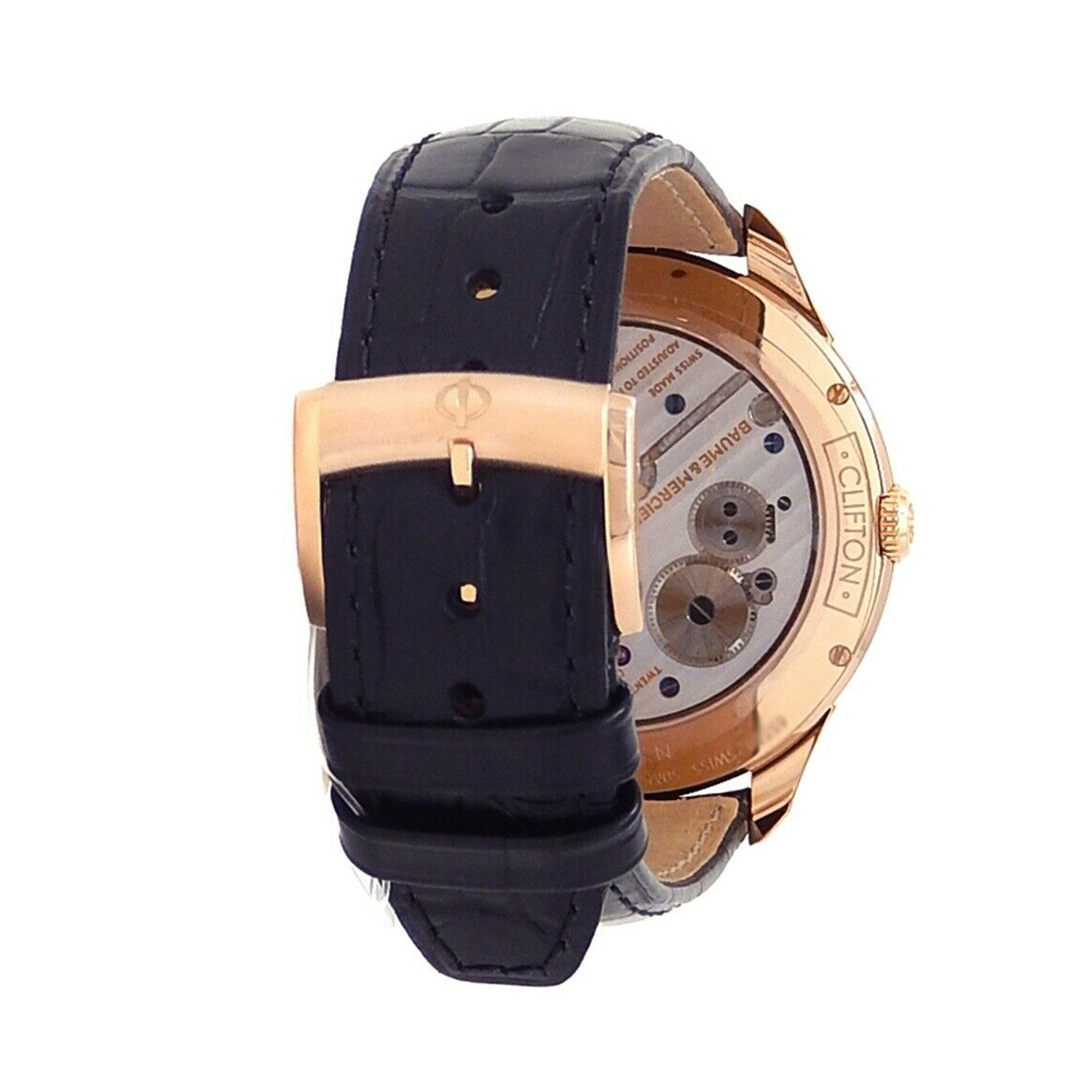 Baume & Mercier Clifton Manual Wind // M0A10060 // Pre-Owned - Amazing ...