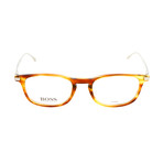 Men's 0786 Optical Frames // Orange Havana + Black