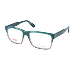 Men's 0126 Optical Frames // Opal + Green Gray