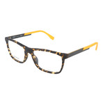 Men's 0733 Optical Frames // Havana + Carbon Yellow