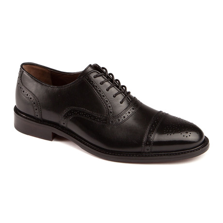 Daley Cap Toe Shoe // Black (US: 7)