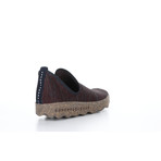 City Sneaker // Red + Brown (EU Size 44)