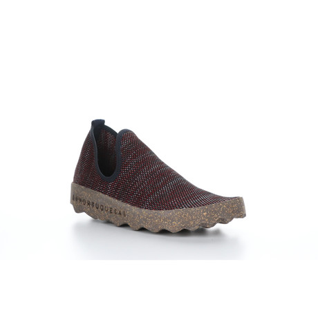 City Sneaker // Red + Brown (EU Size 40)
