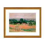 Haystack at Giverny, 1886 // Gold Frame