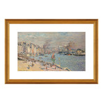 Port of Le Havre, 1874 // Gold Frame