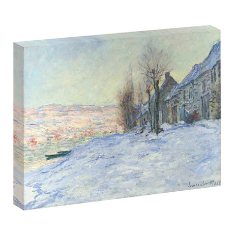 Lavacourt, under Snow, ca. 1878-1881 (Petite)