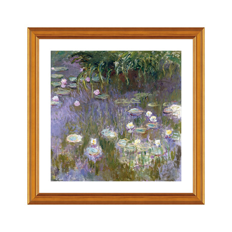 Water Lilies, 1922 // Textured Print