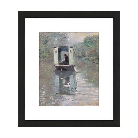 The Studio Boat (Le Bateau-atelier), 1876 (Petite)