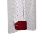 Fred Button Down Shirt // White + Red (M)