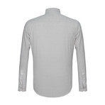 Philip Button Down Shirt // Navy + White (M)