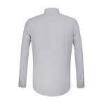 Marcus Button Down Shirt // Black + White (S)
