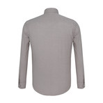 Walter Plaid Button Down Shirt // White (XL)