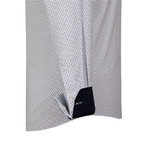 Lachlan Plaid Button Down Shirt // White + Navy (XL)