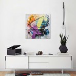 Clash // Yossef Ben-Sason (26"W x 26"H x 1.5"D)