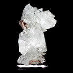 Double-Terminated Clear Apophyllite with Heulandite