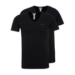 Michael Essentials T-Shirt // Black // Pack of 2 (XS)