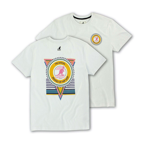 Official Brand Of Hip Hop Graphic T // White (S)