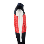 Veon Gilet Vest // Red + Black (Euro: 46)