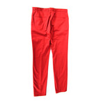 Regular Fit Trousers // Red (46)