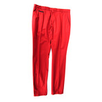 Regular Fit Trousers // Red (46)