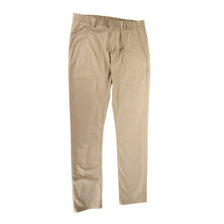 Slim Fit Chinos // Khaki (44)