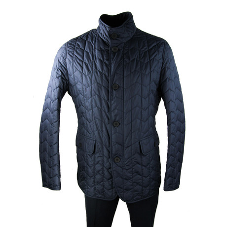 Quilted Jacket // Navy (Euro: 44)