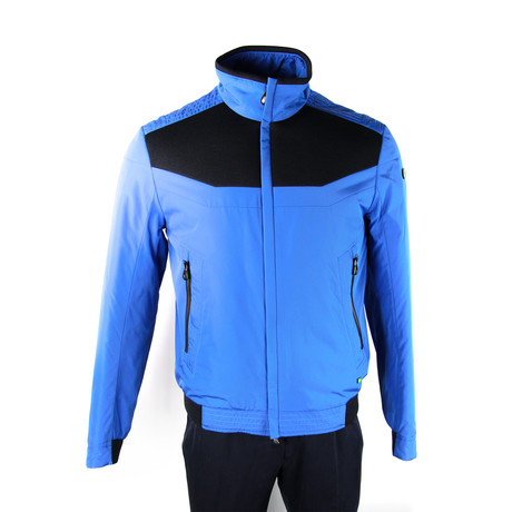 Regular Fit Jacket // Blue (XS)