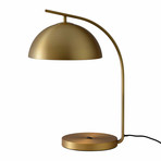 Domus Table Lamp // Brushed Brass