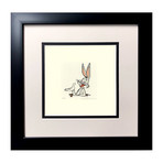 Bugs Bunny // Hand Painted Etching (Unframed)