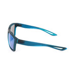Unisex EV0993 Sunglasses // Blue + Gray Blue Flash