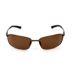 Men's Avid Wire Sunglasses // Walnut + Brown