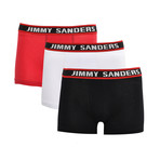 Enric Boxer // Black + White + Red // Pack of 3 (XL)