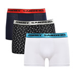 Faust Boxer // Navy + Black + White // Pack of 3 (2XL)