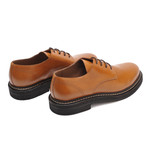 Leather Derby Shoe // Cognac (Euro: 43)
