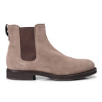 Two-Tone Leather Chelsea Boot // Brown (Euro: 39)