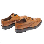 Calfskin Leather Derby Shoe // Brown (Euro: 41)